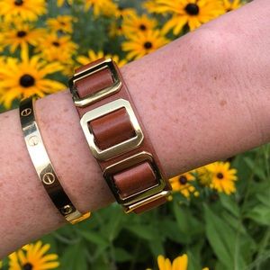 Tory Burch Luisa leather bracelet